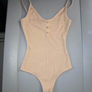 Rue 21 Tan tank top bodysuit